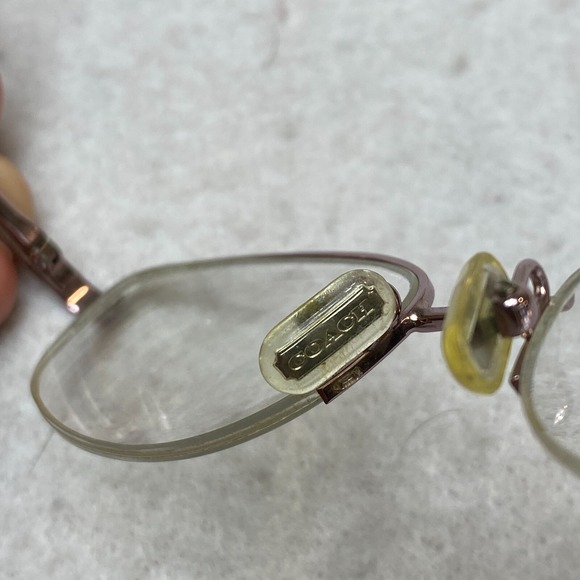 Coach Faye 118 Eyeglasses Light Rose 135 Frames Only - Picture 11 of 11